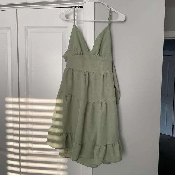 Midi Ruffle Dress - Picture 3 of 7